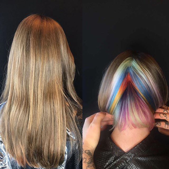 Rainbow Hair...Yep, We Do That Too! | Hair by Joey, Hair Salon Services  Prescott, AZ